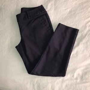 LOFT Navy Skinny Ankle Pants in Julie Fit